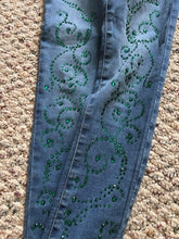 Load image into Gallery viewer, Custom Preciosa-Stoned Jeans
