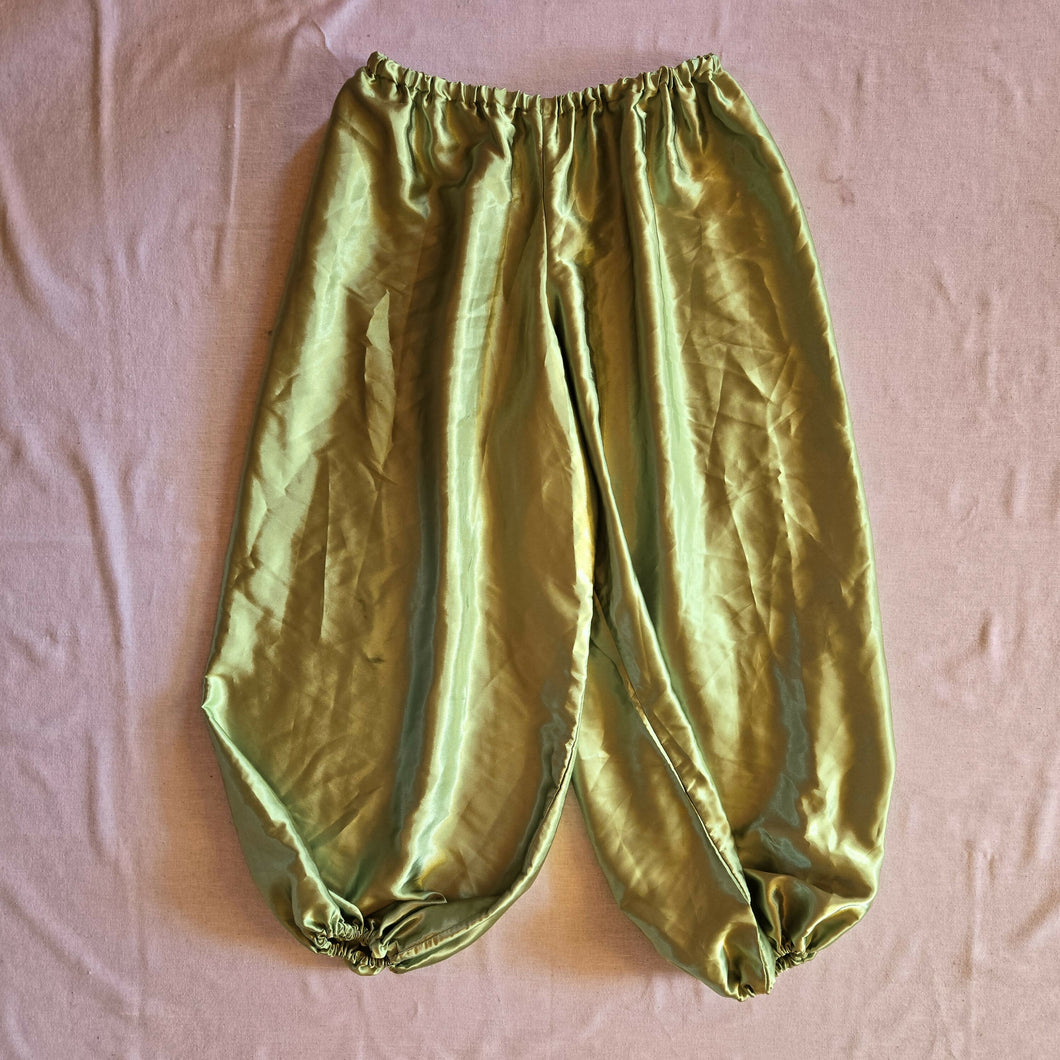 Apple green harem pants