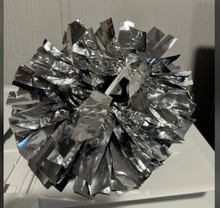 Load image into Gallery viewer, Silver Metallic 6&quot; Pom Poms
