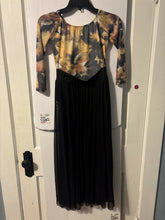 Load image into Gallery viewer, Yellow flower long dress
