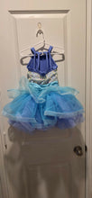 Load image into Gallery viewer, Weissman Turquoise and Lavender Sequin Tulle Dance Costume
