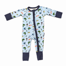 Load image into Gallery viewer, You Get a Line, I'll Get a Pole Fishing Bamboo Zippy Pajamas
