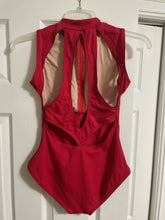 Load image into Gallery viewer, Baltogs Adult Medium Red Front-zip Leotard
