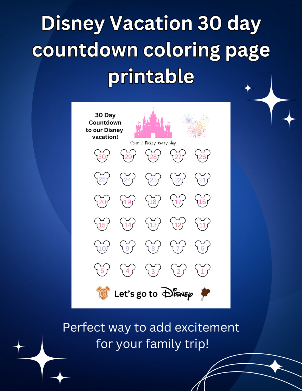 disney-vacation-calendar-countdown-30-days-to-vacation-coloring-page-t-dancewear-closet-llc for 30 Day Countdown Printable Free Disney Vacation Calendar Countdown 30 days to Vacation Coloring Page t – Dancewear Closet, LLC for 30 Day Countdown Printable Free
