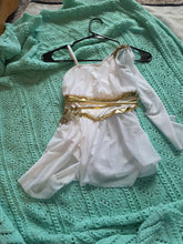 Load image into Gallery viewer, White and gold Greek Hercules costume
