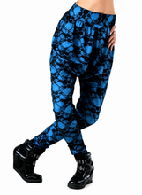Load image into Gallery viewer, Lace Up the Beat – Urban Groove Harem Pants
