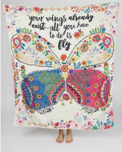 Load image into Gallery viewer, Natural Life Tapestry Blanket

