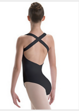 Load image into Gallery viewer, 2629 Pinch Front Cross Back Banded Leotard
