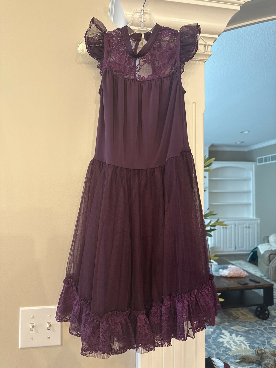Lyrical/contemporary purple dress