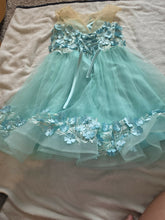 Load image into Gallery viewer, Mint green floral lyrical dress
