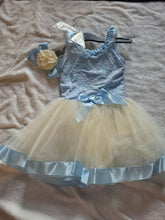 Load image into Gallery viewer, Baby blue sequin with full skirt
