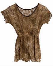 Load image into Gallery viewer, Autumn Lace Brown Overlay by Reverence
