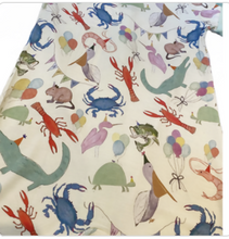 Load image into Gallery viewer, "Fais Do Do" Birthday Bash Southern Print Short Romper

