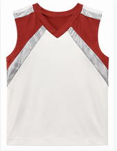 Load image into Gallery viewer, Scarlet Spirit Red, White &amp; Silver Cheer Set
