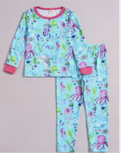 Load image into Gallery viewer, Jelly Fish/Whale Pajamas
