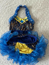 Load image into Gallery viewer, Vibrant Blue Jazz Costume
