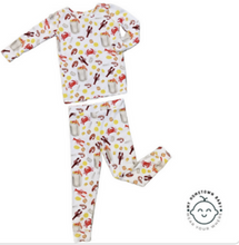 Load image into Gallery viewer, Down Da' Bayou Seafood Boil Two-Piece Bamboo Pajama Set
