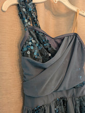 Load image into Gallery viewer, Weissman blue and silver sequins
