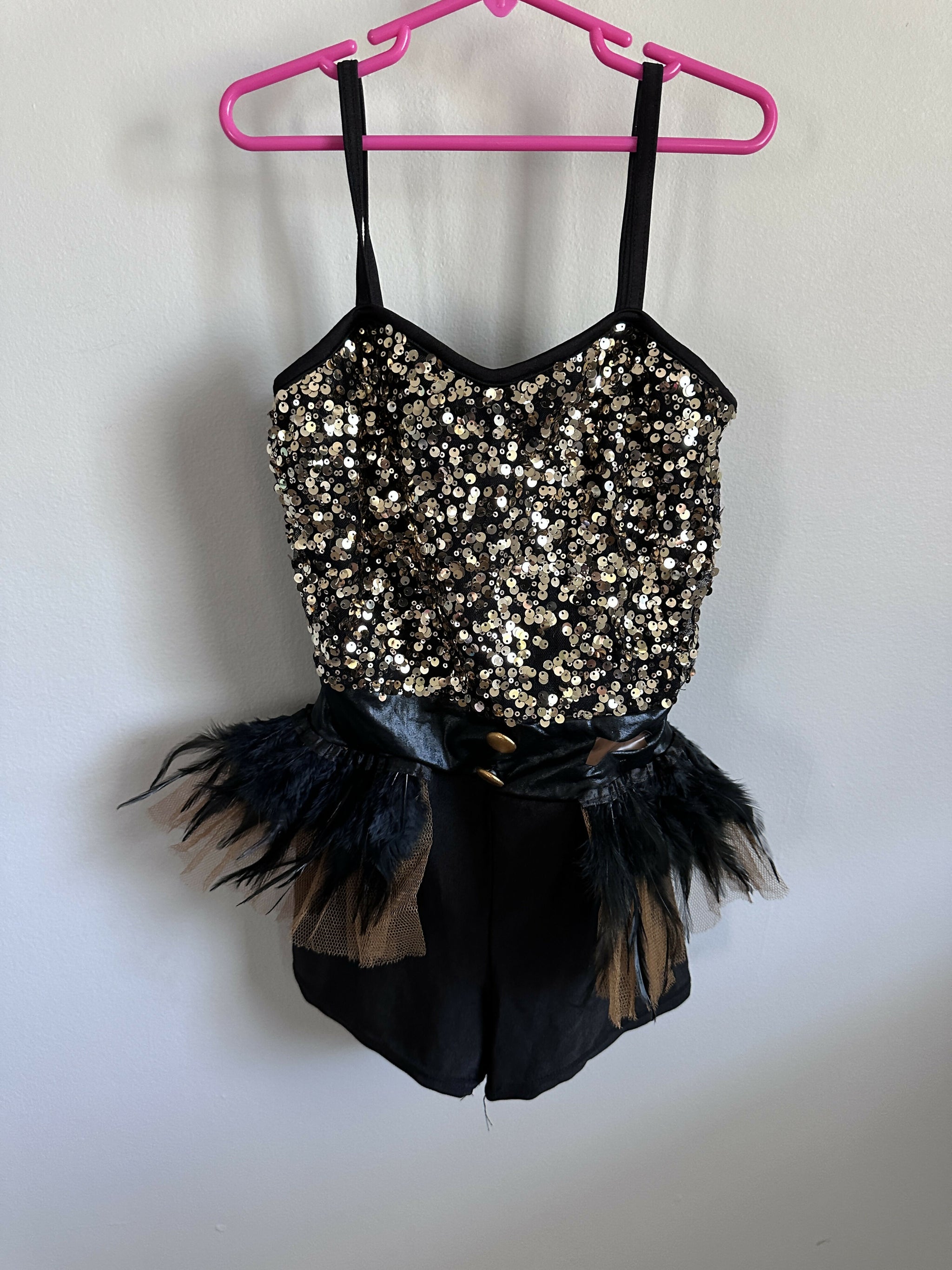 Black and gold costume – Dancewear Closet, LLC