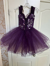 Load image into Gallery viewer, “Flowers” Purple ballet costume
