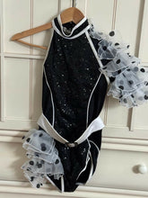 Load image into Gallery viewer, Black Polka Dot Jazz Costume
