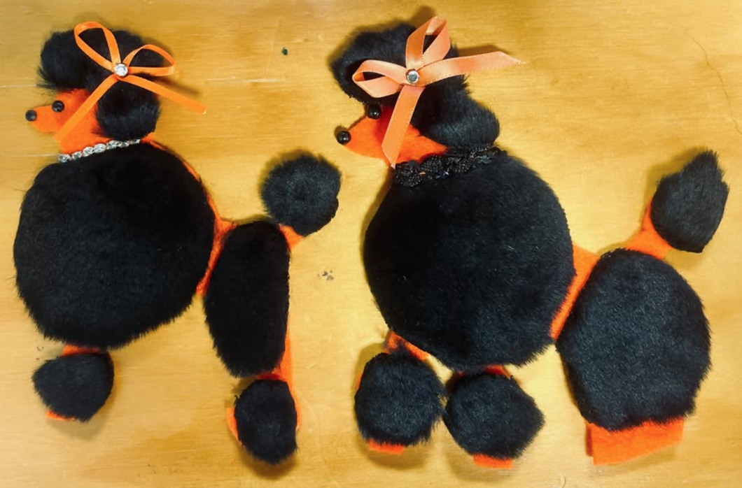 Poodle Appliques