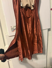 Load image into Gallery viewer, Burnt orange short contemporary dress
