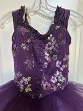 Load image into Gallery viewer, “Flowers” Purple ballet costume
