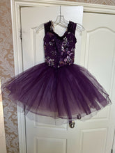 Load image into Gallery viewer, “Flowers” Purple ballet costume
