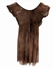 Load image into Gallery viewer, Sunflower Meadow Brown Mesh Costume
