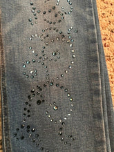 Load image into Gallery viewer, Custom Preciosa Rhinestoned Jeans
