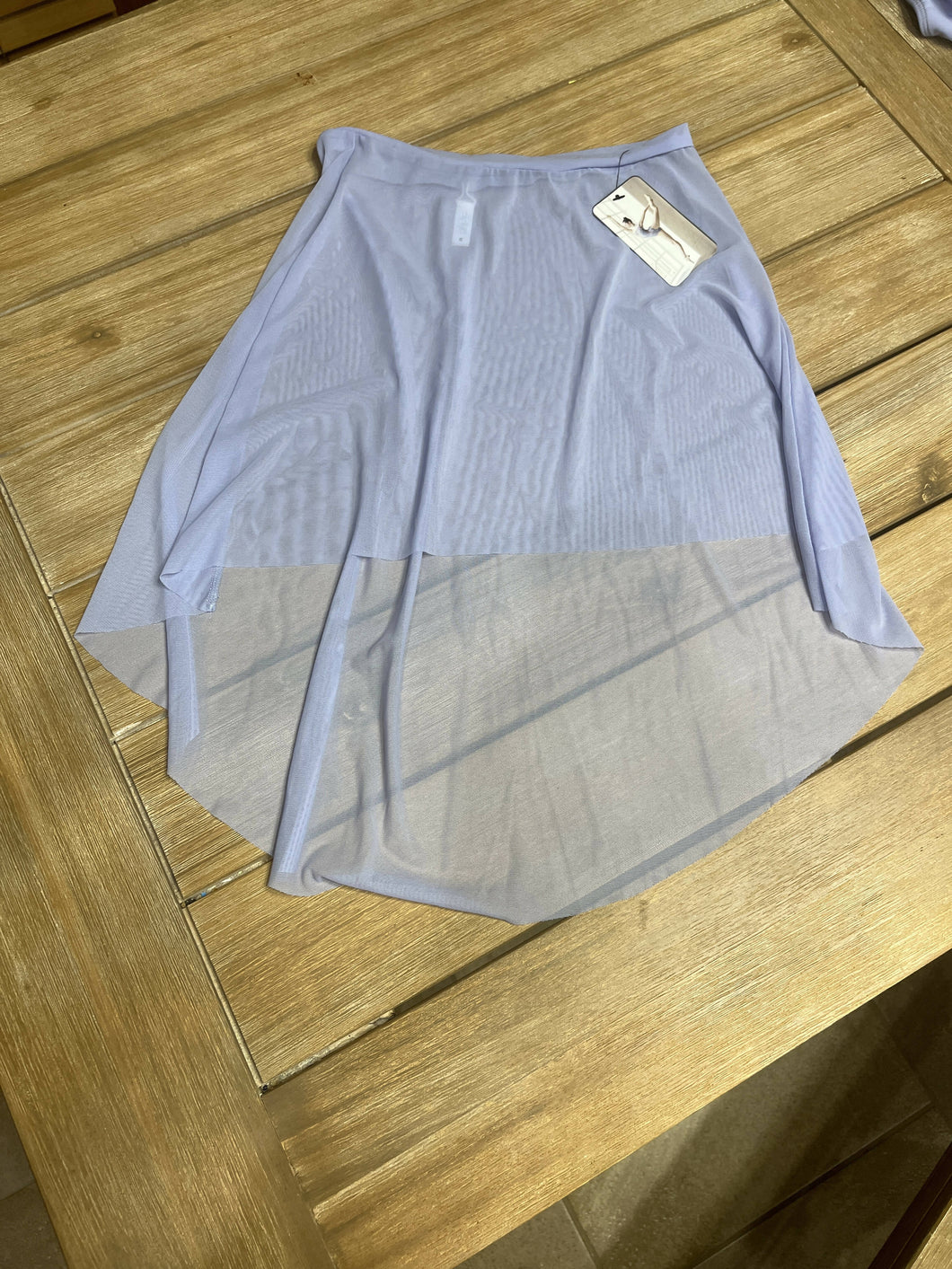 Eleve lavender Hi-Low Ballet skirt