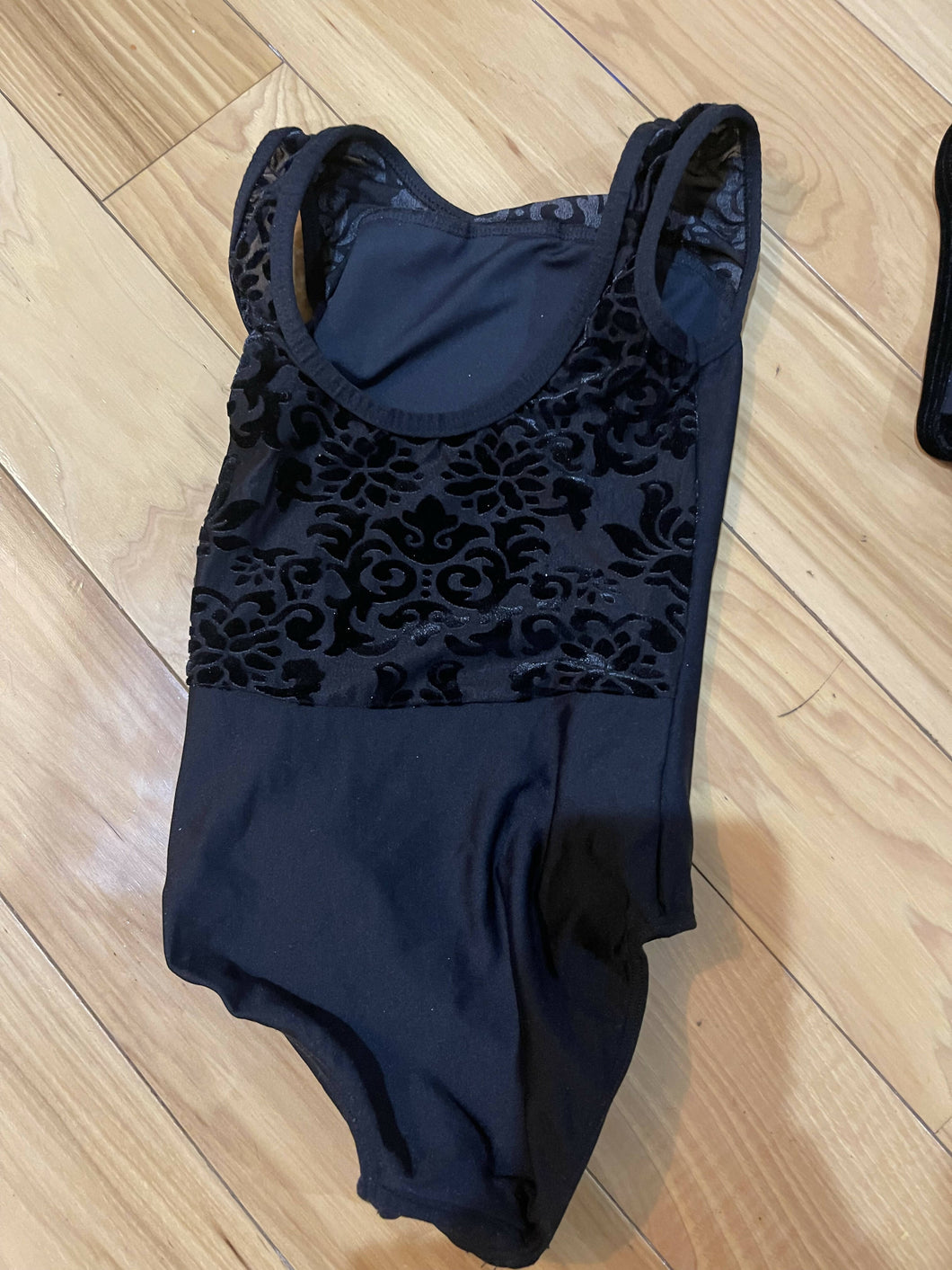 Black Eleve Leotard Size CS