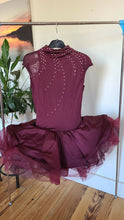 Load image into Gallery viewer, Burgundy ballet costume
