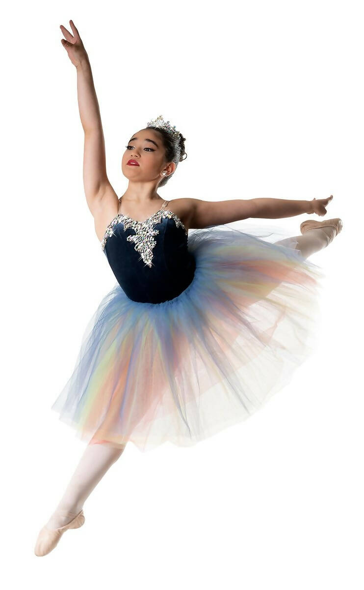 COSTUME GALLERY Jeweled Tutu Dress - Multi - Medium Adult - 