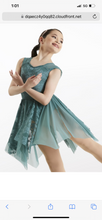 Load image into Gallery viewer, Weissman Lyrical Dance Costume. “Keep On Breathing.” 11641. Size: Large Child.
