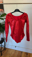 Load image into Gallery viewer, Shimmery Red Leotard
