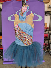 Load image into Gallery viewer, Cicci Teal Ballet Dress
